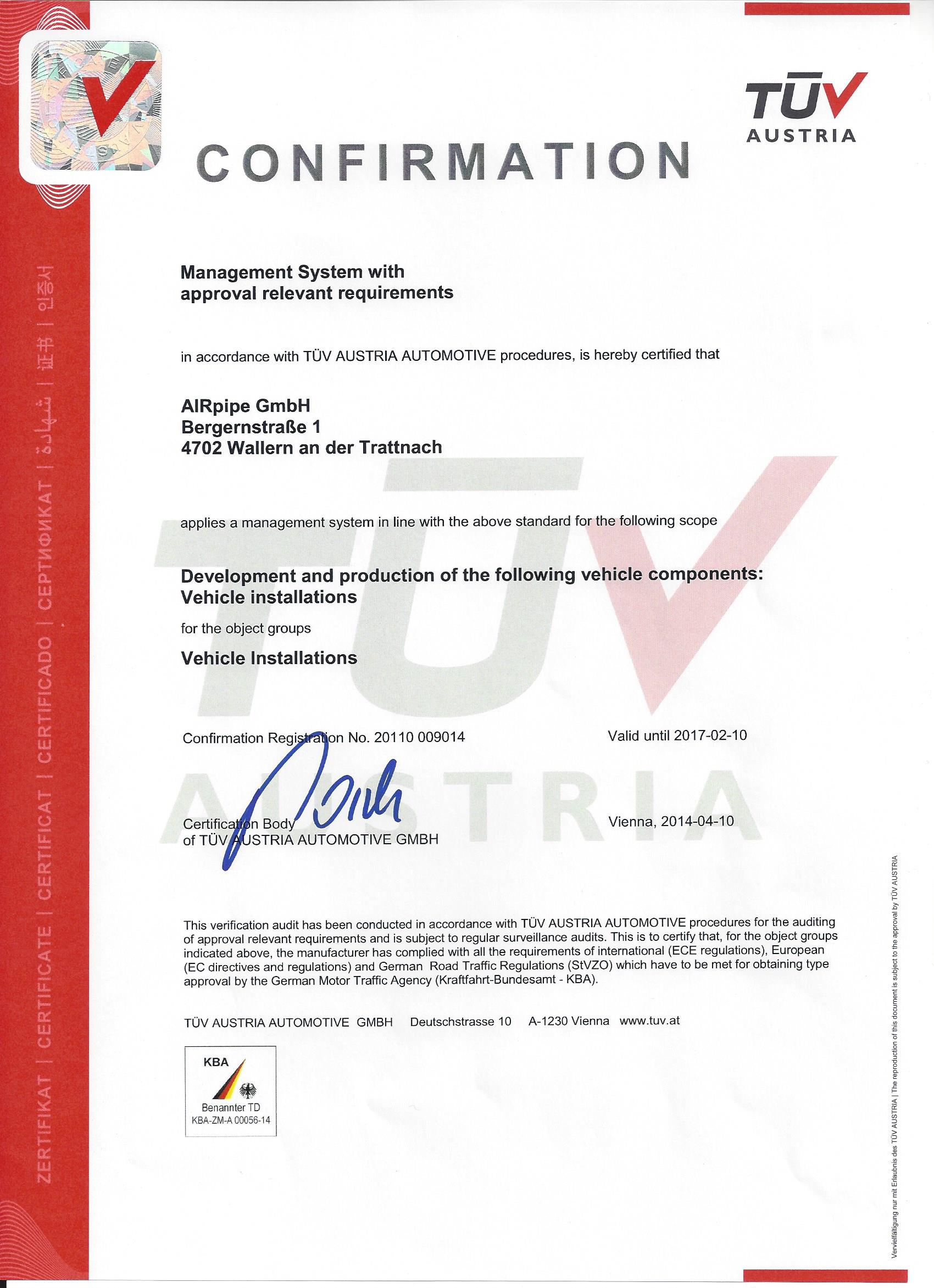 verification document
